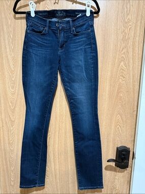 Lucky Brand Dark Blue Brooke Straight Leg Jeans